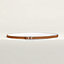 Pirouette belt buckle & Reversible leather strap 13&nbsp;mm, View: , view 1 of 3