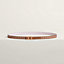 Pirouette belt buckle & Trefle leather strap 13&nbsp;mm, View: , view 1 of 3