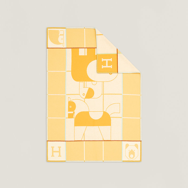 Plaid Animaux Blocks