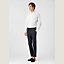 Plain cotton poplin shirt, View: Worn, worn, view 1 of 4