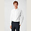Plain cotton poplin shirt, View: Worn, worn, view 2 of 4