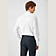 Plain cotton poplin shirt, View: Worn, worn, view 3 of 4
