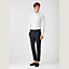 Plain cotton poplin shirt, View: Worn, worn, view 1 of 4