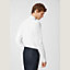 Plain cotton poplin shirt, View: Worn, worn, view 3 of 4