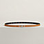 Plaisance belt buckle & Hermès sur Mer reversible leather strap 13&nbsp;mm, View: , view 2 of 2