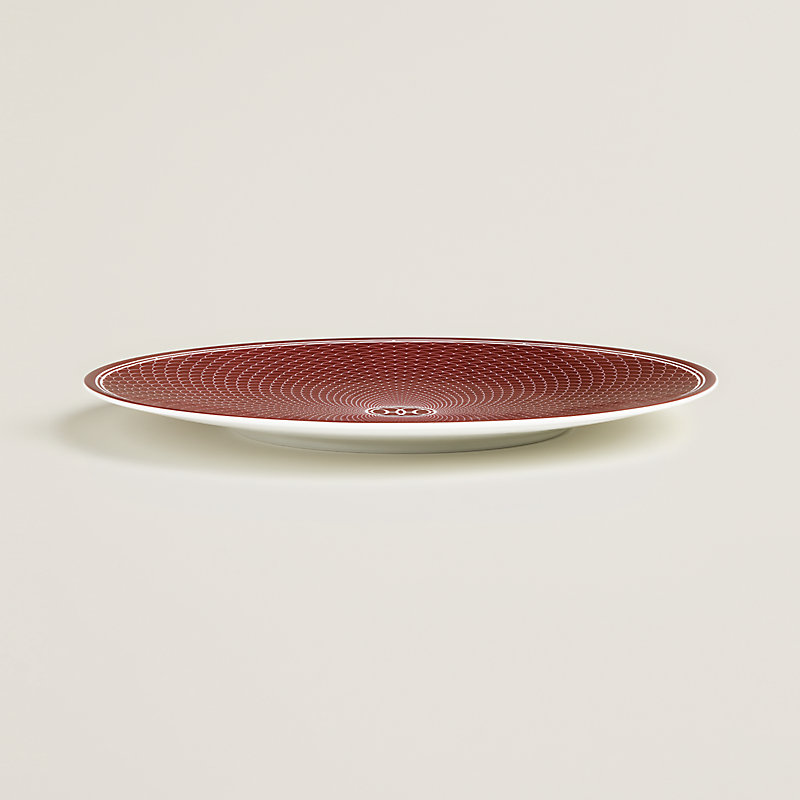 Plato de presentación H Déco rojo