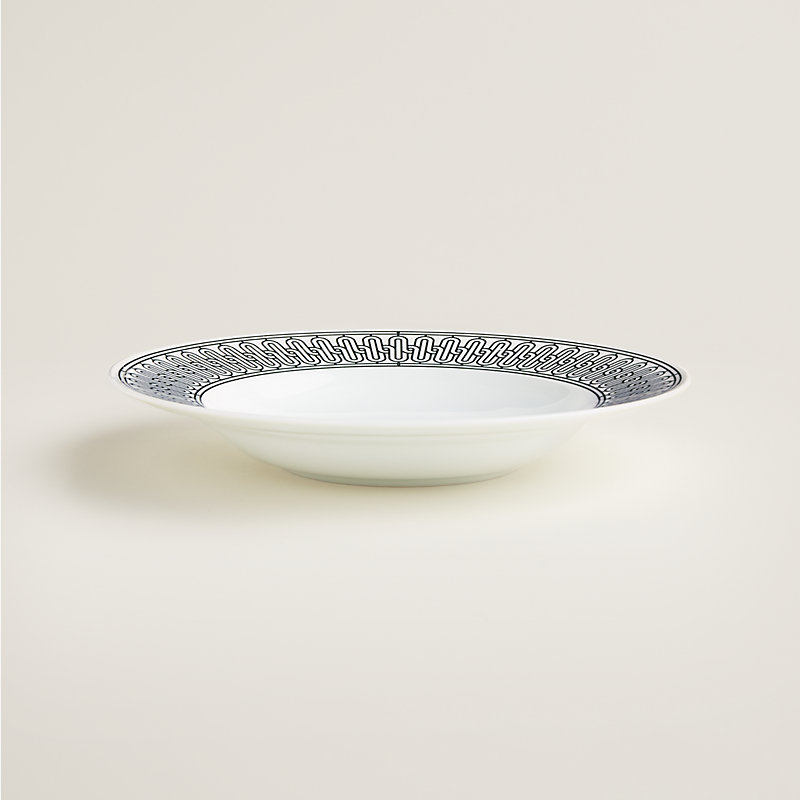 Plato hondo H Déco