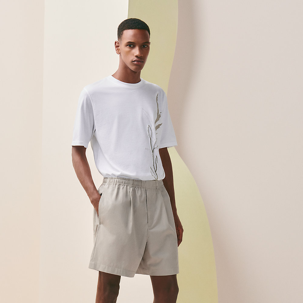 Pleated Malibu shorts | Hermès Macau SAR