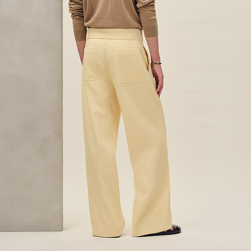 Pleated Malte pants