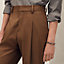Pleated Palerme pants, View: Worn, worn, view 4 of 5
