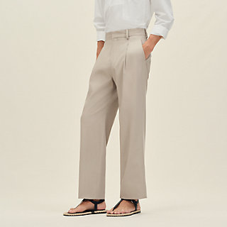 Pleated Palerme pants | Hermès Hong Kong SAR
