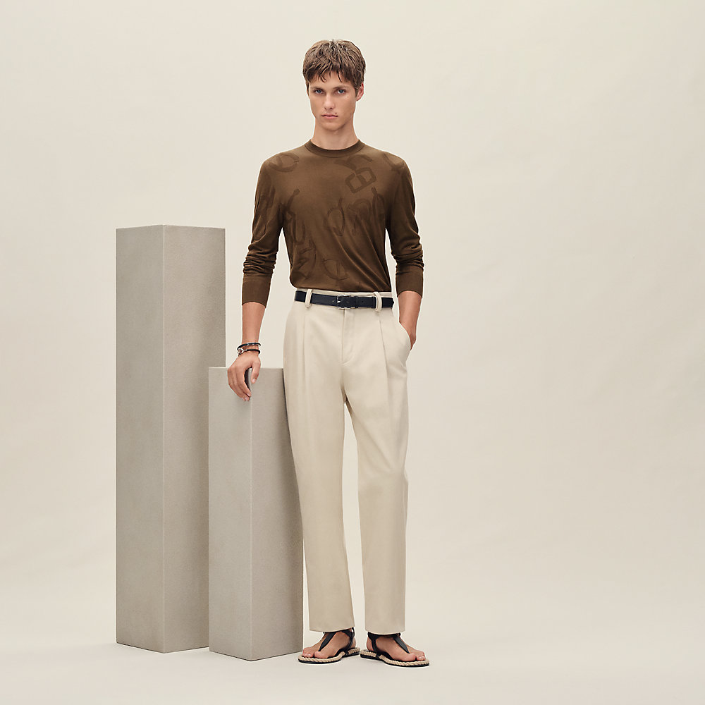 Pleated Palerme pants | Hermès USA