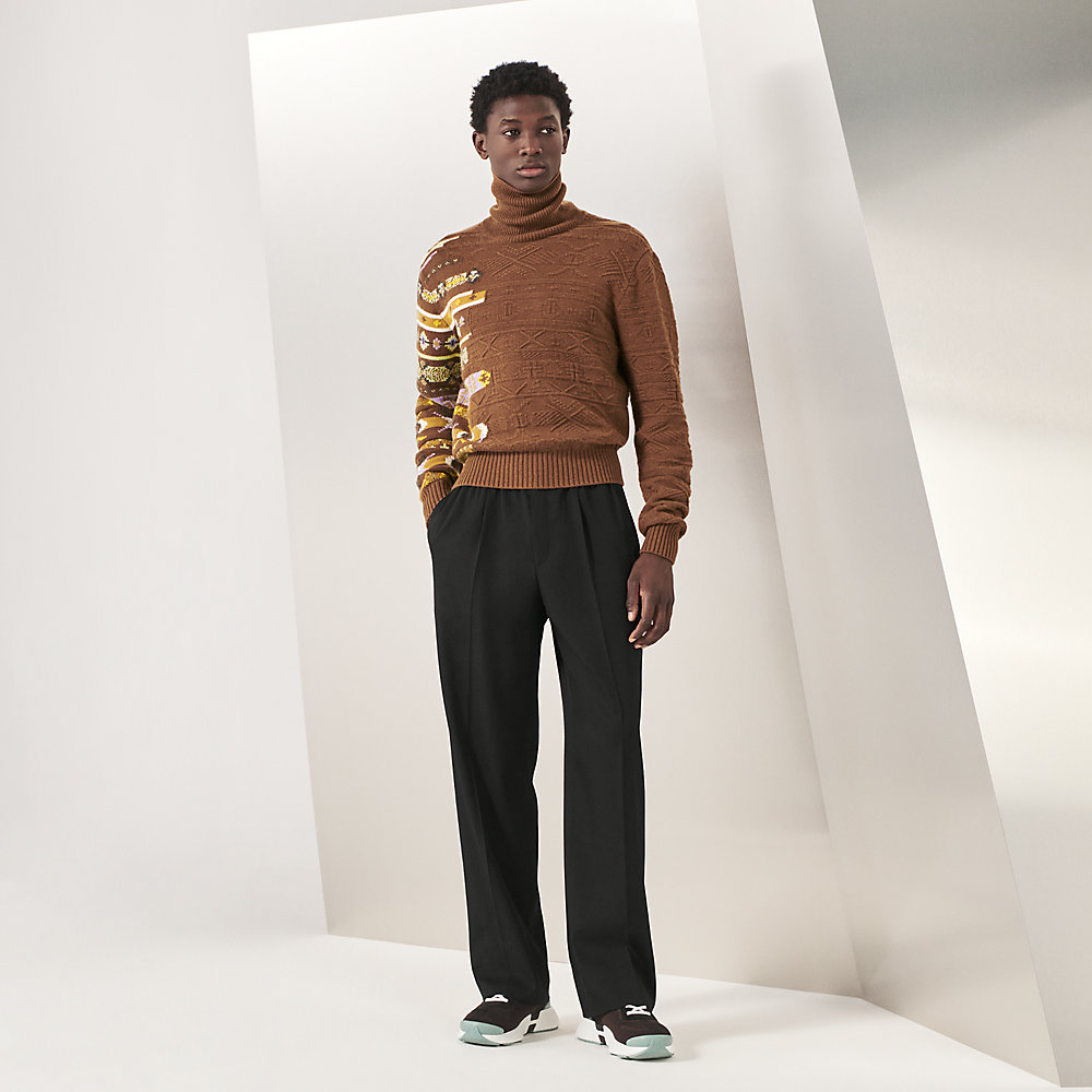 Pleated Raspail pants | Hermès Singapore