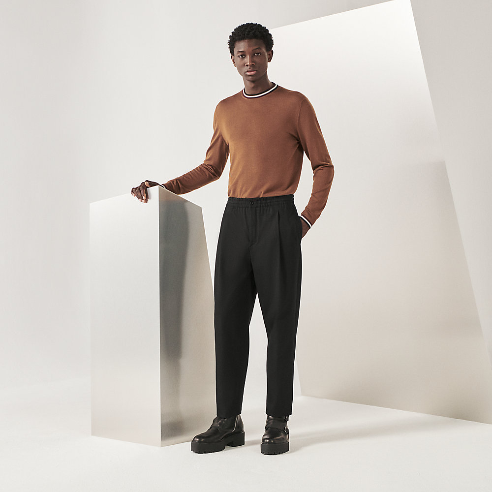 Pleated Seoul pants | Hermès Singapore