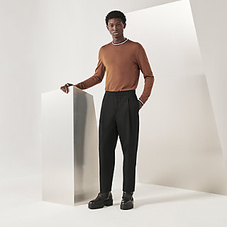 超希少 HERMES SEOUL BELTED PANTS エルメス パンツ HERMES - 超希少 HERMES SEOUL BELTED PANTS エルメス パンツの