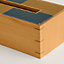 Pleiade en Casaque tissue box, large model, View: Detail, detail, view 2 of 3