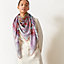 Plumes en Fete shawl 140, View: Worn, worn, view 2 of 3