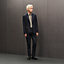 "Poche cuir" Stadium Relax jacket, View: Worn, worn, view 1 of 7