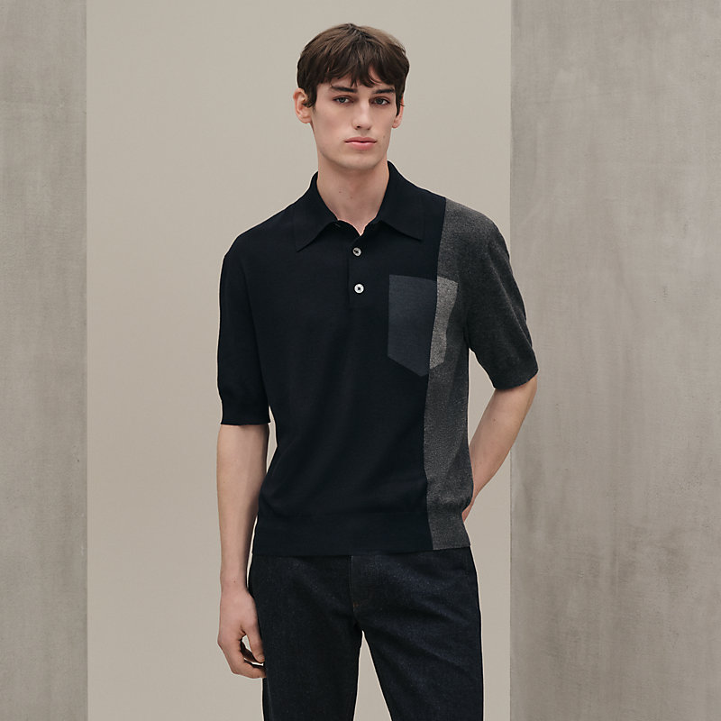 【シンプル上質♪】HERMES T-shirt poche ombree シンプル上質♪】HERMES T-shirt poche ombree