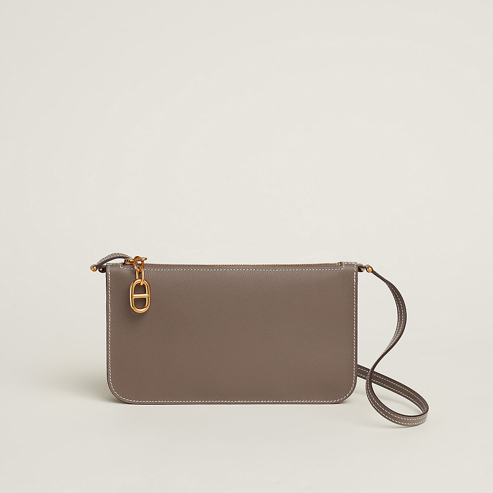 Pochette Zipengo Chaîne d'Ancre To Go - Beige | Hermès France