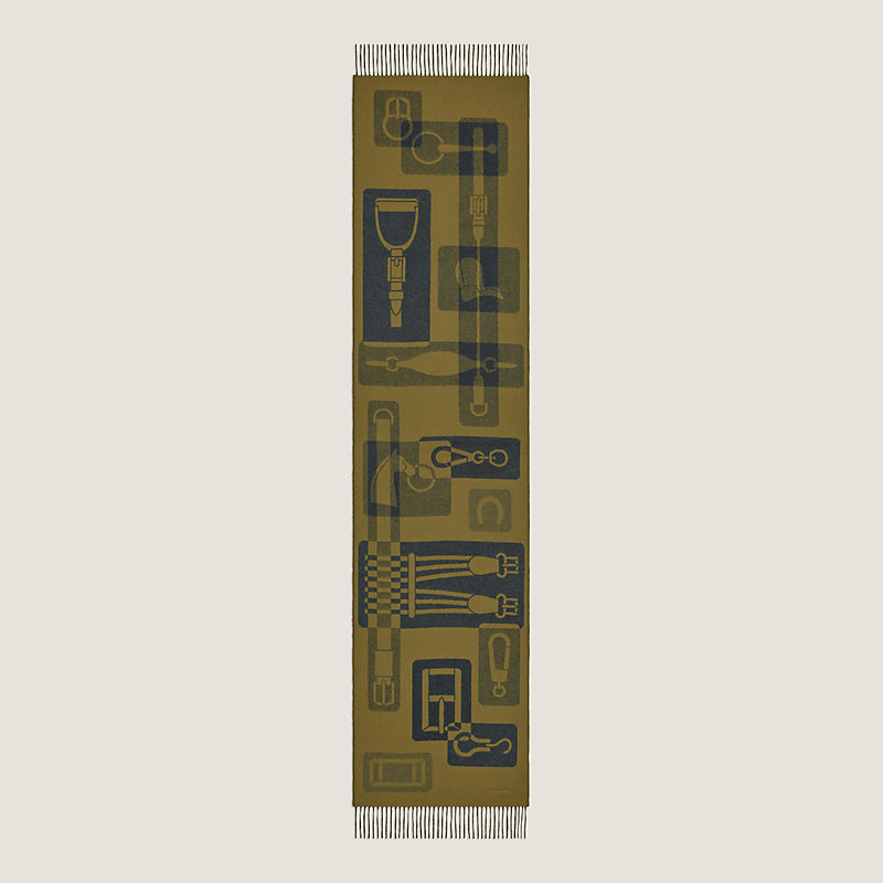 Pochoirs Equestres scarf, View: , view 3 of 5
