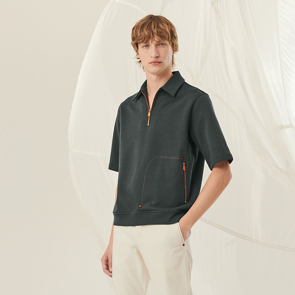 【大活躍！】HERMES Sweat col rond Clou de Selle スウェット Sweat col rond patch Clou de Selle | Hermès France