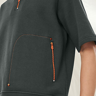 Polo shirt with colorful Clou de Selle details | Hermès