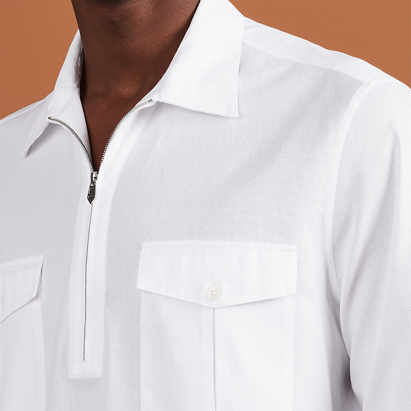 Polo shirt with pockets