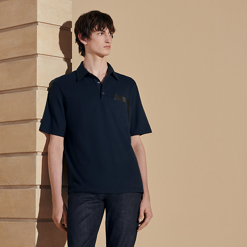 Poloshirt mit Ombré-Tasche | Hermès Deutschland