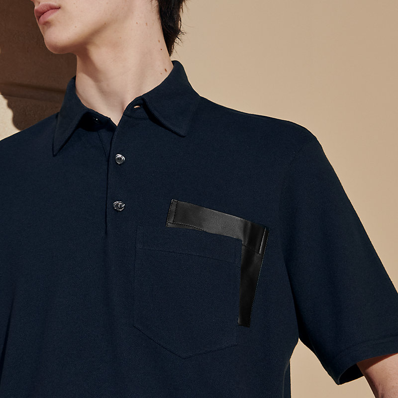 Poloshirt mit Ombré-Tasche | Hermès Deutschland