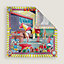 Pony Pit Stop double face scarf 90, View: Flat, flat, view 2 of 5