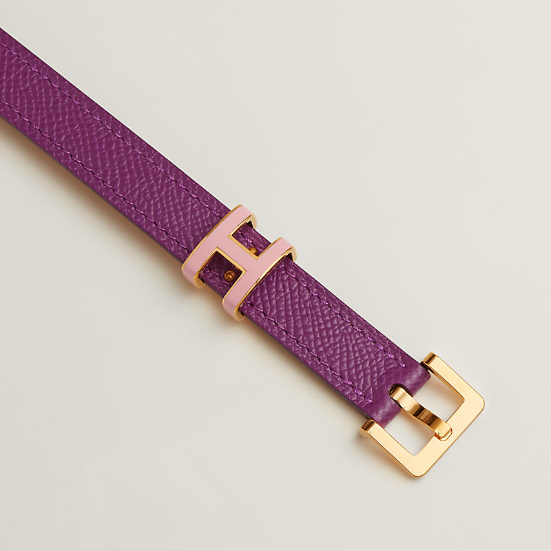 Pink hermes clearance belt