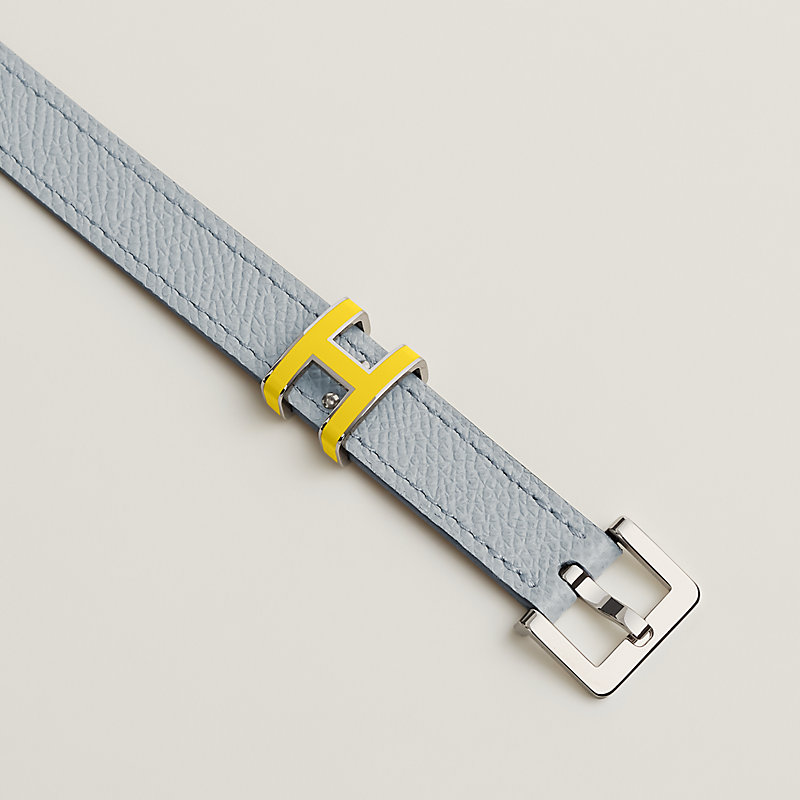 kameton様　HERMES ベルト ポップH15 75cm New) Hermes Pop H 15 Belt Epsom Craie RGHW #W (Size 75