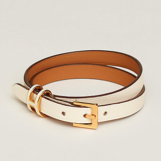 【Hermes】Pop H Double Tour bracelet Rose Gold ◆国内発送◆ Pop H Double Tour bracelet | Hermès USA
