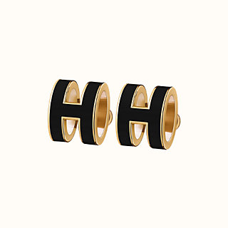 hermes h earrings