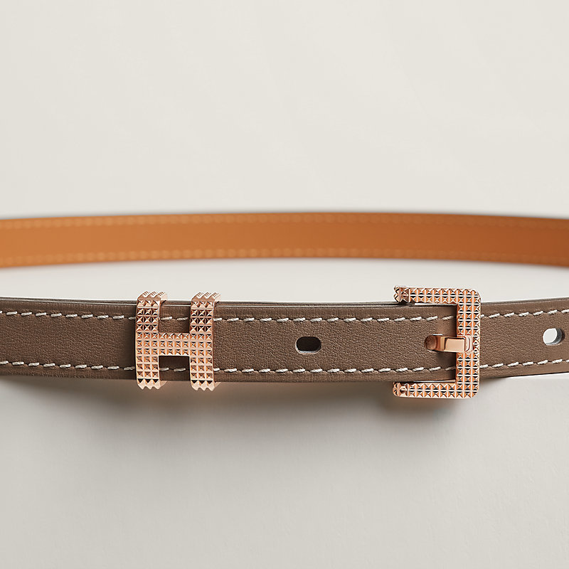 Pop H Guillochee 15 belt | Hermès Canada