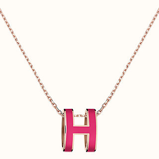 hermes h pop necklace