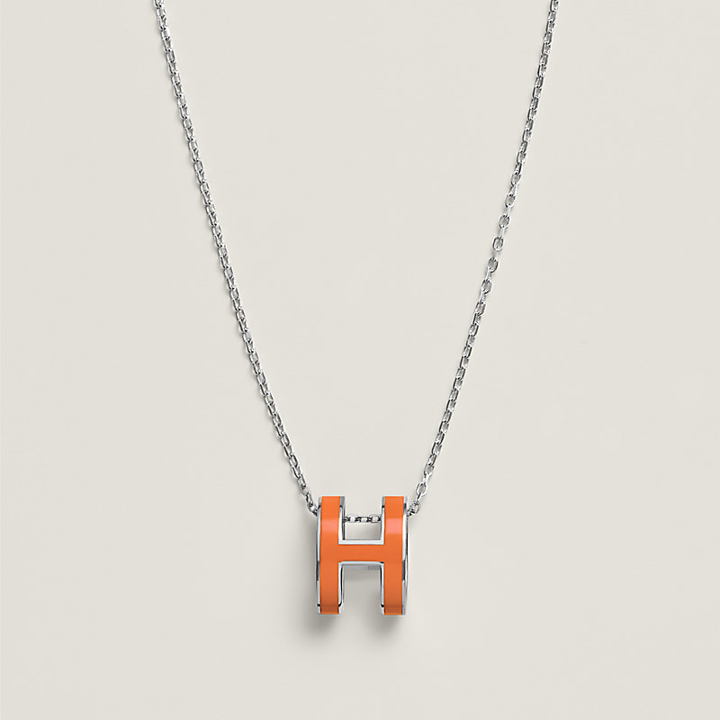 Hermes Pop H Necklace Black – ＬＯＶＥＬＯＴＳＬＵＸＵＲＹ