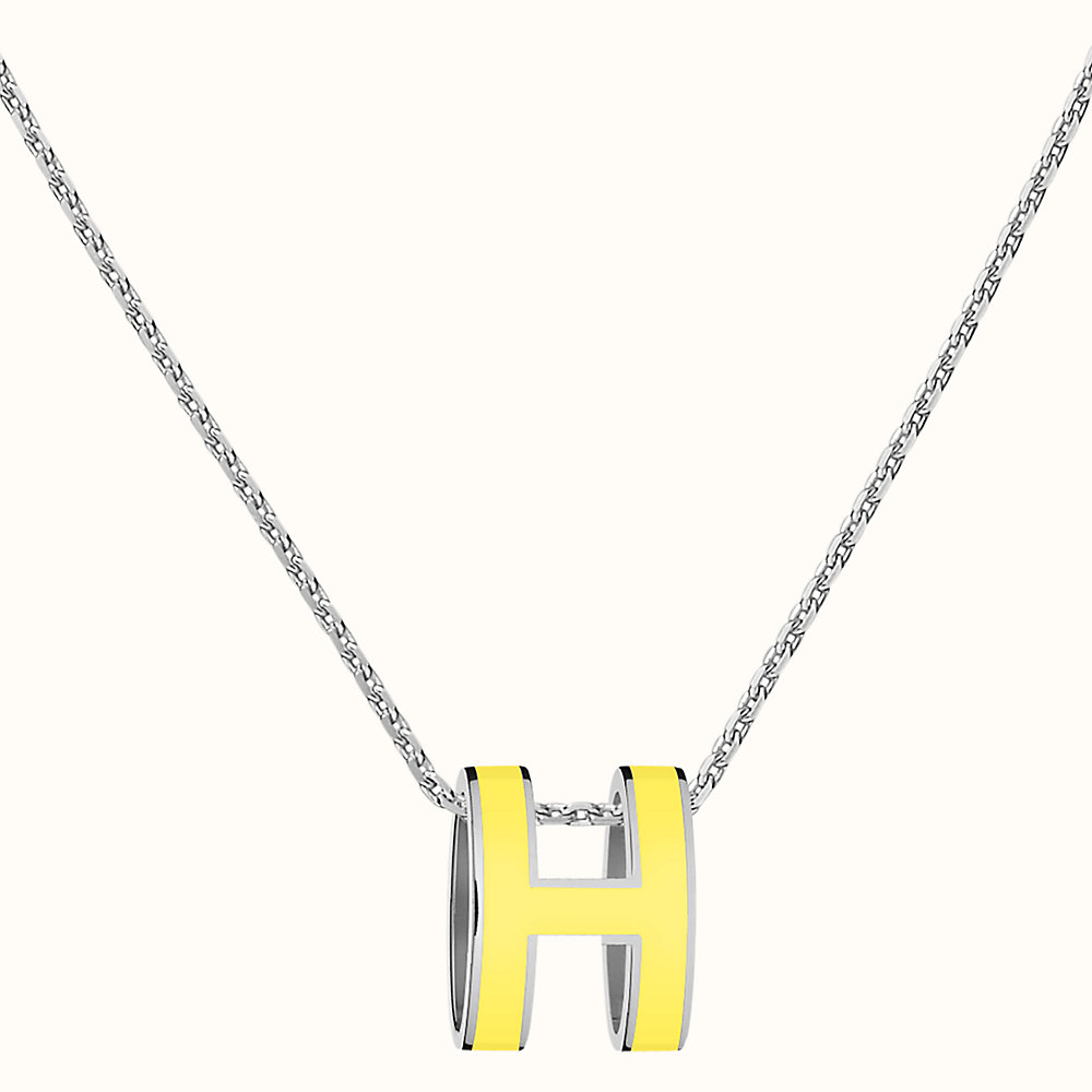 pop h pendant necklace
