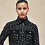 "Porte-Bonheur Bandana" denim jacket, View: Worn, worn, view 5 of 7