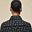 "Porte-Bonheur Bandana" denim jacket, View: Worn, worn, view 6 of 7