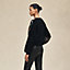 "Porte-Bonheur Bandana" long-sleeve sweater, View: Worn, worn, view 3 of 6