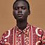 "Porte-Bonheur Bandana" shirt, View: Worn, worn, view 5 of 6