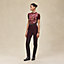 "Porte-Bonheur Bandana" short-sleeve sweater, View: Worn, worn, view 1 of 5