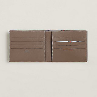 Porte-cartes HERMÈS Citizen Sergé Couleur Or - Neuf En Boîte - Homme - Fabriqué En France