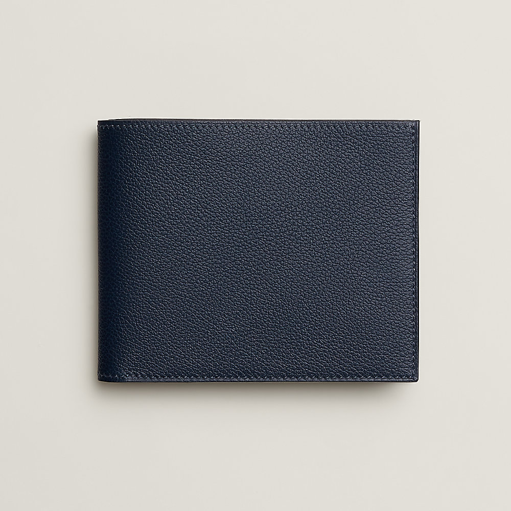 Porte-cartes Hermès CitizenTwill Gris étain - Neuf En Boîte, Pour Homme