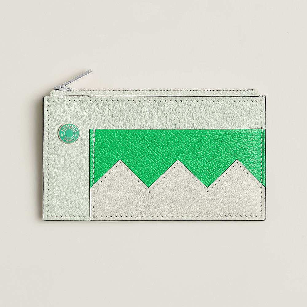 Porte-cartes Crocodile bleu Rio - Maroquinerie en ligne