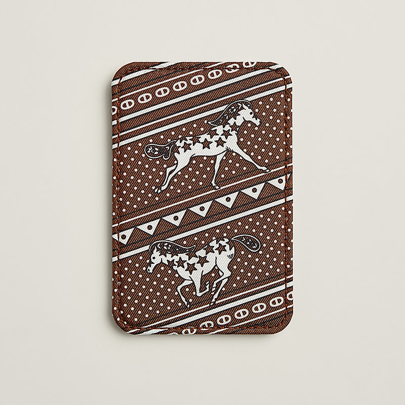 Porte-cartes MagSafe A(i)mants «&nbsp;Cheval de Cœur Bandana&nbsp;», Vue: , vue 4 sur 4