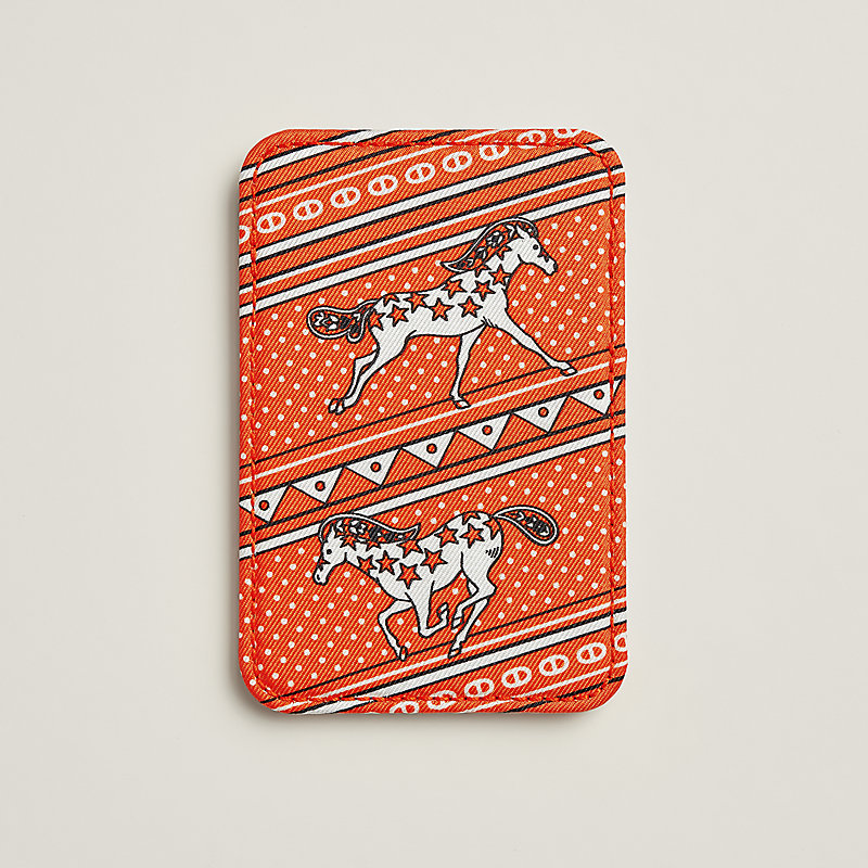 Porte-cartes MagSafe A(i)mants «&nbsp;Cheval de Cœur Bandana&nbsp;», Vue: , vue 4 sur 4