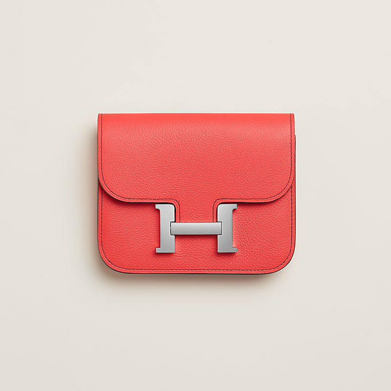 Portefeuille Constance Slim bicolore